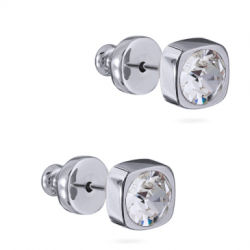 картинка Пусеты Теннис (Кристалл прозрачный 4мм, г/п: родий) Uvelina SW00 0001R-001E1 ювелирный  магазин Калина являющийся официальным дистрибьютором в России 