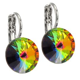 картинка Серьги Elis 12 mm 5540-1094-7306 Anabel Crystal ювелирный  магазин Калина являющийся официальным дистрибьютором в России 