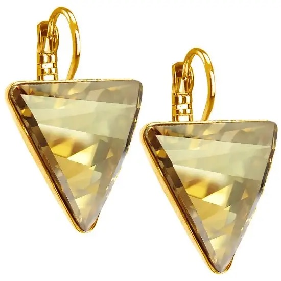 картинка Серьги Pamir 15.5 mm, золотистый, г/п: золото, 5540-5179-7035 Anabel Crystal ювелирный  магазин Калина являющийся официальным дистрибьютором в России 