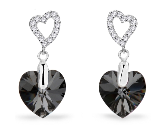 картинка Серьги Amore 5540-2810-7526 Чехия Anabel Crystal ювелирный  магазин Калина являющийся официальным дистрибьютором в России 