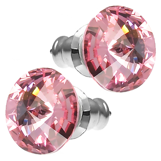 картинка Пусеты Elis 8 mm 5540-1095-7126 Anabel Crystal Чехия ювелирный  магазин Калина являющийся официальным дистрибьютором в России 
