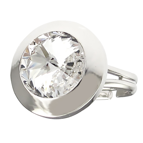 картинка Кольцо Dante 10 mm 5570-3074-7006 Чехия Anabel Crystal ювелирный  магазин Калина являющийся официальным дистрибьютором в России 