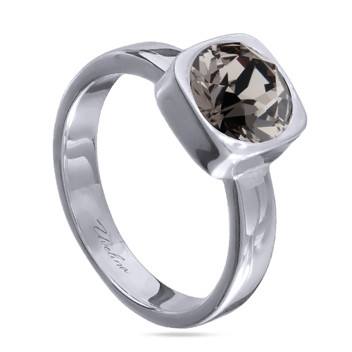 картинка Кольцо Теннис (кристаллы грейдж, г/п: родий, 8 мм, р.16) Uvelina SW00 0010R-284R-6 ювелирный  магазин Калина являющийся официальным дистрибьютором в России 