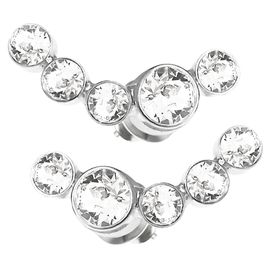 картинка Серьги Каффы Kayla 5540-0866-7006 Чехия Anabel Crystal ювелирный  магазин Калина являющийся официальным дистрибьютором в России 