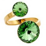 картинка Кольцо Janine 5570-3010-7075 Чехия Anabel Crystal ювелирный  магазин Калина являющийся официальным дистрибьютором в России 