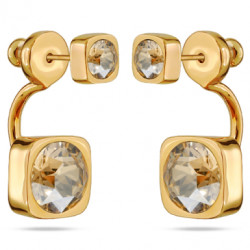 картинка Серьги Теннис (Кристалл шампань 4мм, 8 мм, г/п: золото) Uvelina SW00 0004G-016E ювелирный  магазин Калина являющийся официальным дистрибьютором в России 