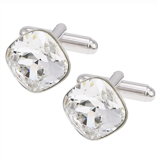 картинка Запонки Ivonn 12 mm 5520-1009-7006 Чехия Anabel Crystal ювелирный  магазин Калина являющийся официальным дистрибьютором в России 