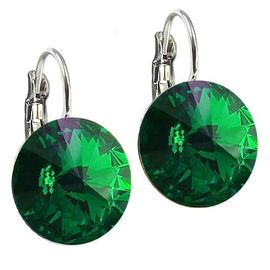 картинка Серьги Elis 14mm 5540-0102-7236 Чехия Anabel Crystal ювелирный  магазин Калина являющийся официальным дистрибьютором в России 