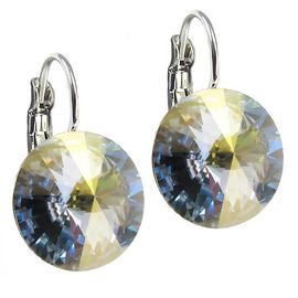 картинка Серьги Elis 14mm 5540-0102-7446 Чехия Anabel Crystal ювелирный  магазин Калина являющийся официальным дистрибьютором в России 