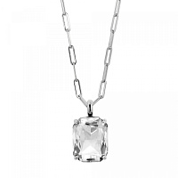 Колье EYTI (кристалл прозрачный, г/п: родий, 80 см) Дания DYRBERG/KERN 460521