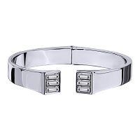 Браслет Богемия (кристаллы белые, г/п: родий) Uvelina SW00 0045R-001B2