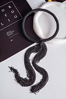 Колье Шакира (цепи графит) Италия Perfetto