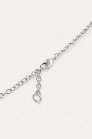 Колье Лирио 264808-09 (кристалл мультиколор 4х1.5 см, г/п:серебро, 80+5 см) Испания Ciclon Vaina 
