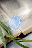 Кольцо 17,5 Arlekino голубой ENZO BENZO Италия