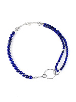Колье (Лазурит, Г/п: родий.) Китай Borgia 10120281