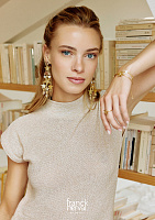 ESTRELLA серьги (перламутр, австрийские кристаллы) 1268627 Франция