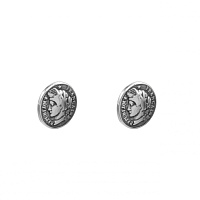 Серьги Ciclon 245601 (г/п:серебро, 1,5х1,5 см) Испания France