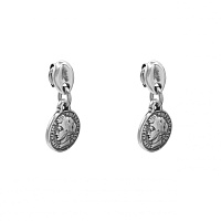 Серьги Ciclon 245602 (г/п:серебро, 2,7х1,2 см) Испания France
