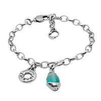 Браслет Ciclon 254106-12-0 (муранское стекло, 16-19 см) Liquid Испания