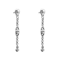 Серьги Ciclon (г/п: серебро, 6 см) 256603 Испания Spherik
