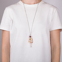 Подвеска (кукла Розмари, серебристый) MIA-218-CL0761 Франция MiAmelie