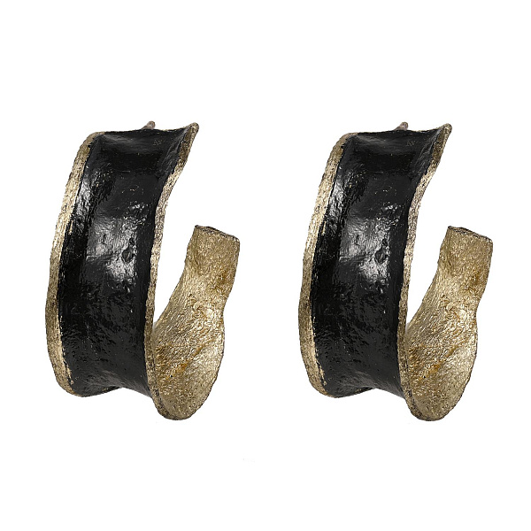 Серьги ( г/п: золото, 4,3х1,6 см, 27 гр.) Греция Kalliope 002 02 013