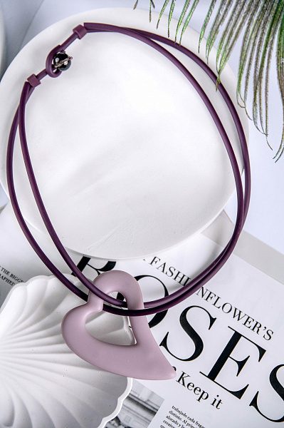 Колье Como черный/белая Италия ENZO BENZO 