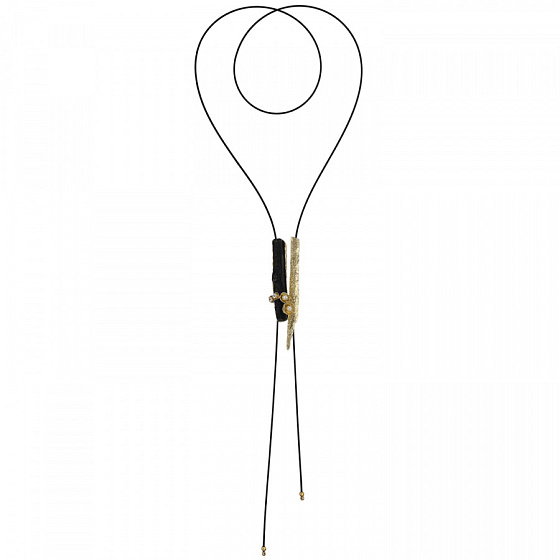 картинка Колье (ювелир.смола, кристаллы, г/п: золото, 129 см) Греция Kalliope 022 05 079 ювелирный  магазин Калина являющийся официальным дистрибьютором в России 