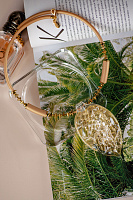 Колье Furore прозрачный/золото/золотой Италия ENZO BENZO 