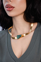 Колье Chantal (друза агата, г/п: золото) Греция Katerina Vassou KV25 2-275651G