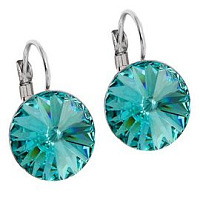 Серьги Elis 14 mm 5540-0102-7196 Чехия Anabel Crystal