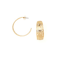 Серьги CORALIA  (13,6 гр, 4 см, г/п:золото) 12-32271 Франция Ori-Tao