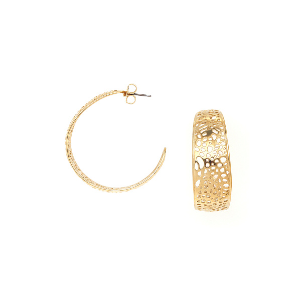 Серьги CORALIA  (13,6 гр, 4 см, г/п:золото) 12-32271 Франция Ori-Tao