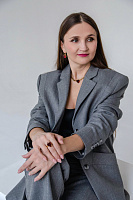 Колье Сердце (кристалл красный, 49 см, 0.7 см.,1,6х1,4 см) Италия Claudio Canzian 002 05 835