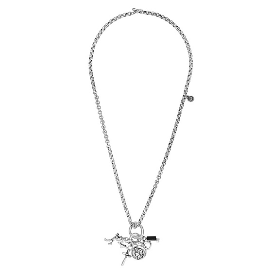 картинка Колье 231820 (г/п: серебро, 80 см) Испания Ciclon Art Deco ювелирный  магазин Калина являющийся официальным дистрибьютором в России 