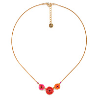 Колье RUBY (агат, говлит, латунь, г/п: золото, 40 см) 1564103 Франция F.H 