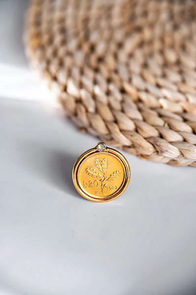 Кольцо Лиры (кристалл: лунный, 2,5 см, регулируется) Италия Claudio Canzian 002 01 295