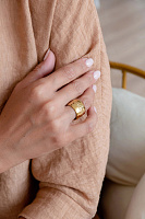 Кольцо MANTA (6,45 гр, регулируется, г/п: золото) 19-40280 Франция Ori-Tao