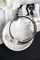 Колье Розовый кварц, каучук, регулируемый Италия Perfetto