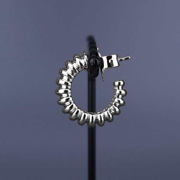 Серьги (г/п: родий) Испания Madreperla 020 02 065