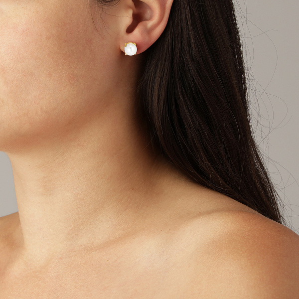 Серьги DAZE (кристалл майорка, г/п: золото, 0,8х0,8см) Дания DYRBERG/KERN 470135