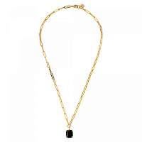 Колье OCTA (кристалл черный, г/п: золото, 50 см) Дания DYRBERG/KERN 470103