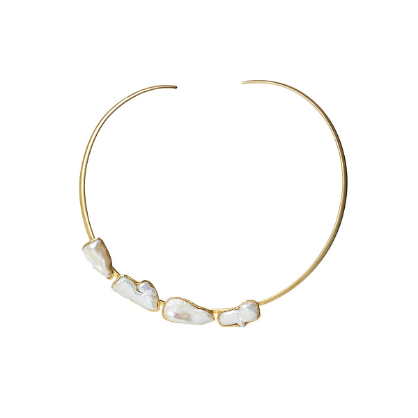 Колье Cantiiever (жемчуг, г/п: золото) Katerina Vassou KV25 2-401224G