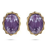 Пусеты Сияние (кристаллы пурпурные, г/п: золото) Uvelina SW00 0095G-161E1