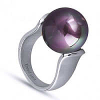Кольцо (Майорка, лиловый хамелеон, г/п:родий р.17) MK11 0014-13b Uvelina