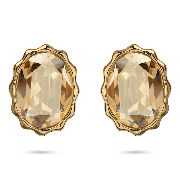 Пусеты Сияние (кристаллы шампань, г/п: золото) Uvelina SW00 0095G-016E1