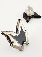 Кольцо Farfalle Gold Бабочка серебро Италия ENZO BENZO 