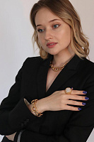 Кольцо 18 (иск.жемчуг, г/п: золото) 3600 Испания MK00 0037G-00R