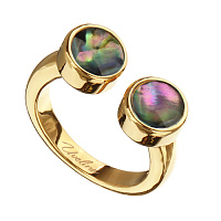 Кольцо 18 (гелиотис,6 мм г/п: золото)  Испания Uvelina MG05 0005G-27R1-8