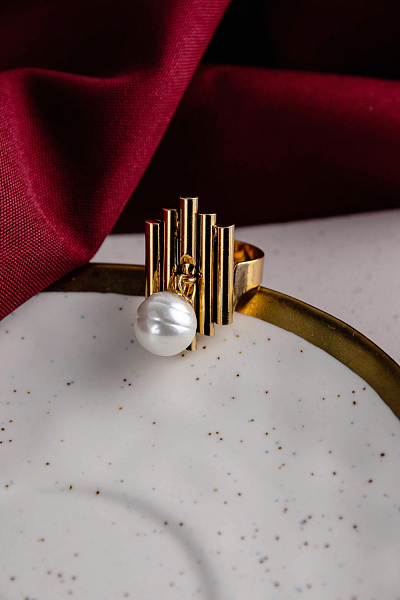 Кольцо (майорка, 1.2 см, регулируется) Италия Claudio Canzian 002 01 598